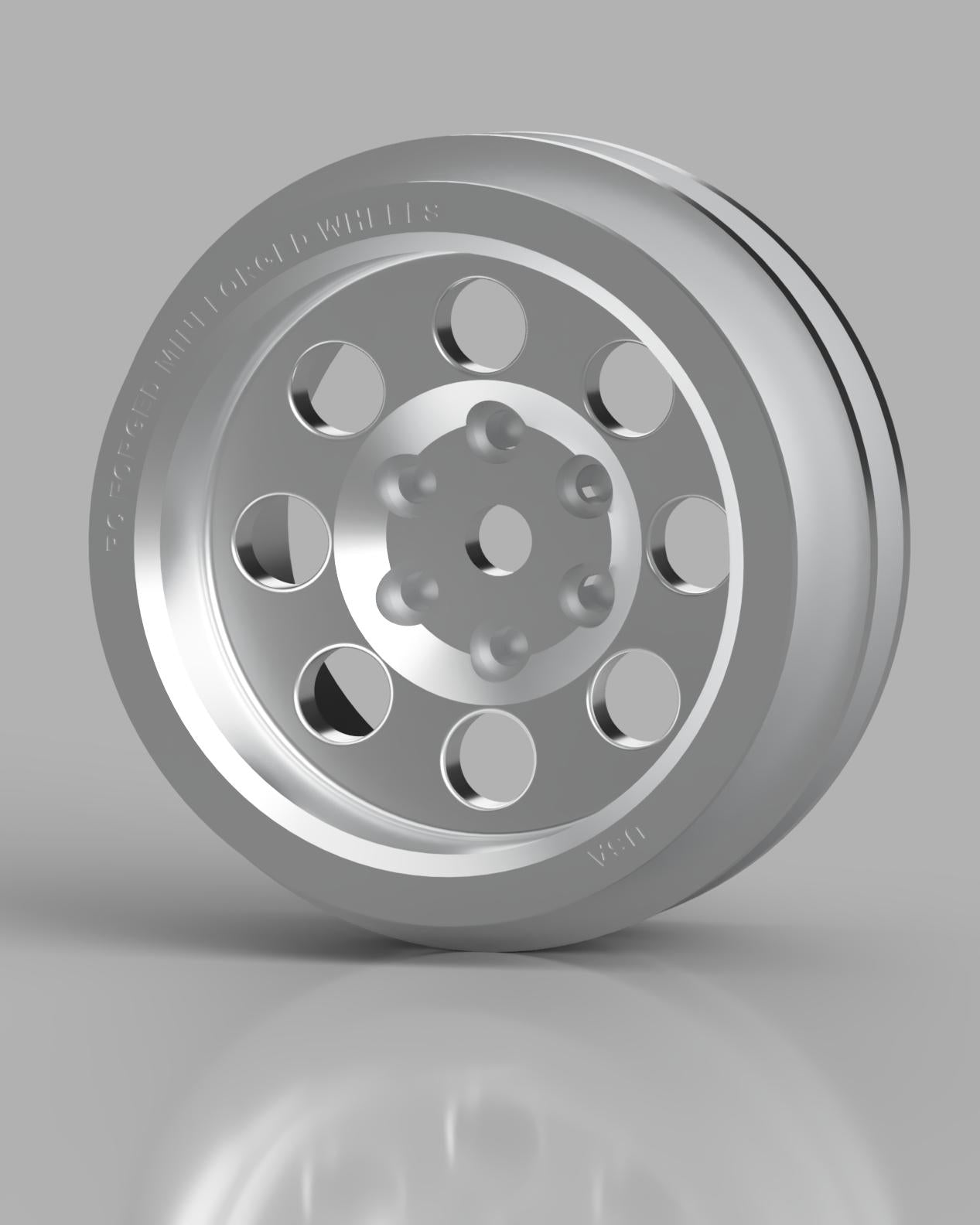 SCX24 Scale Wheels - D1 (glue on)