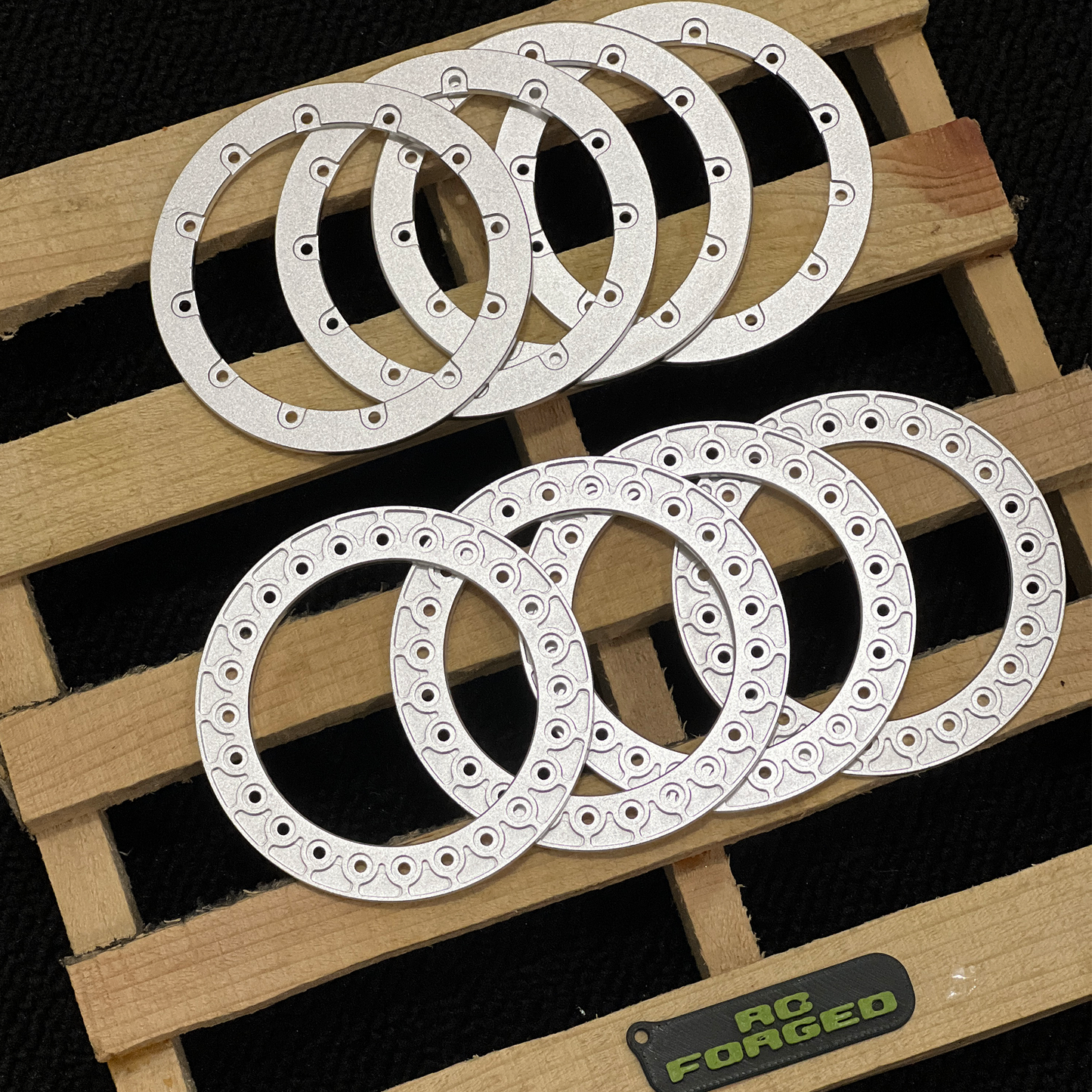 2.2" Beadlock Rings - Billet Aluminum