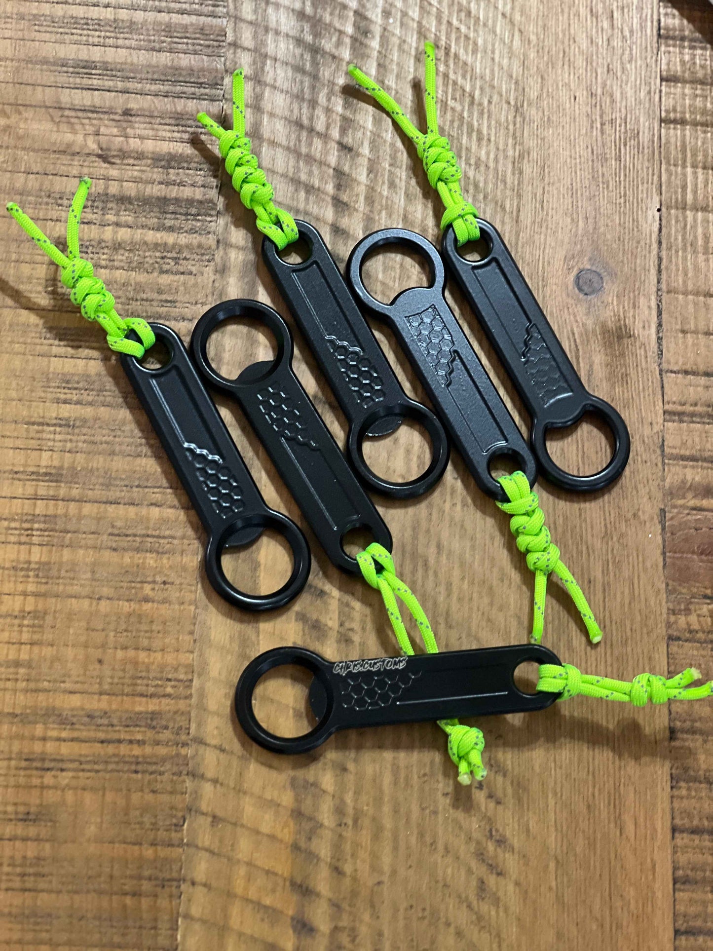 CNC Machined Aluminum Bottle Openers - RC Forged Mini Wheels