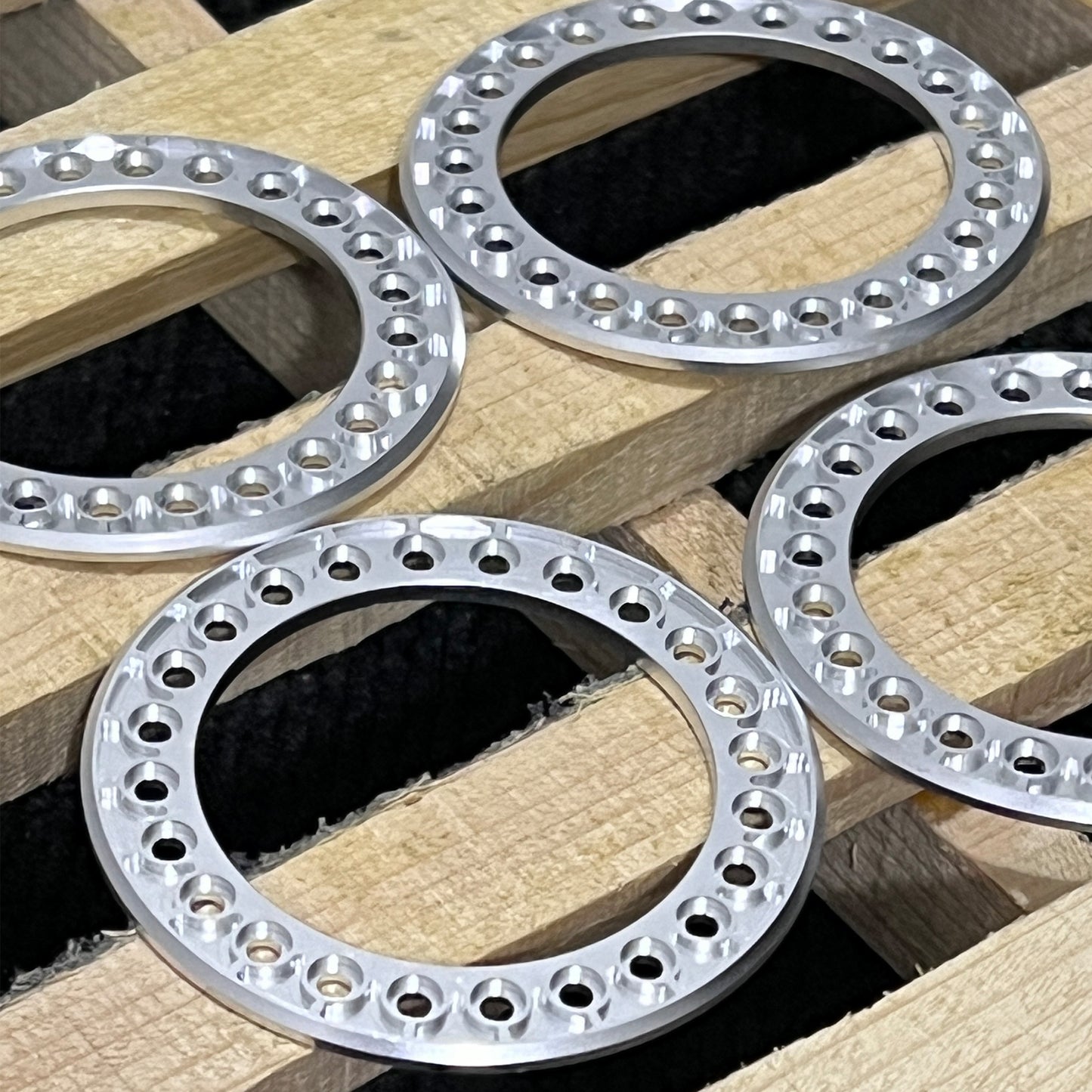 1.9" Beadlock Rings - Billet Aluminum