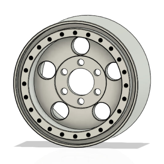 Sikander 21 Enkei - Flat face Mini Scale Wheels