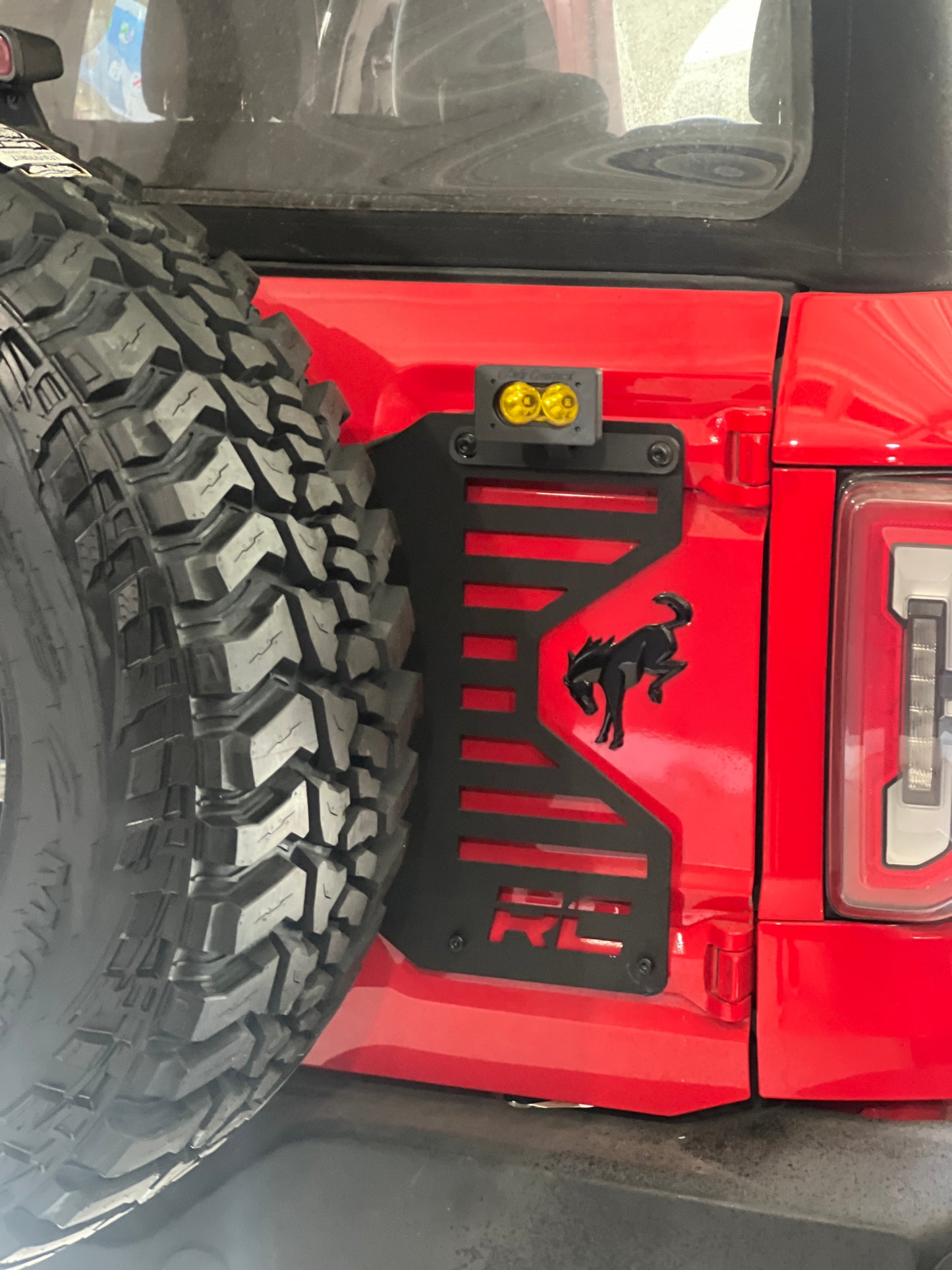 Tail Gate Baja Designs Mount - Ford Bronco 6G
