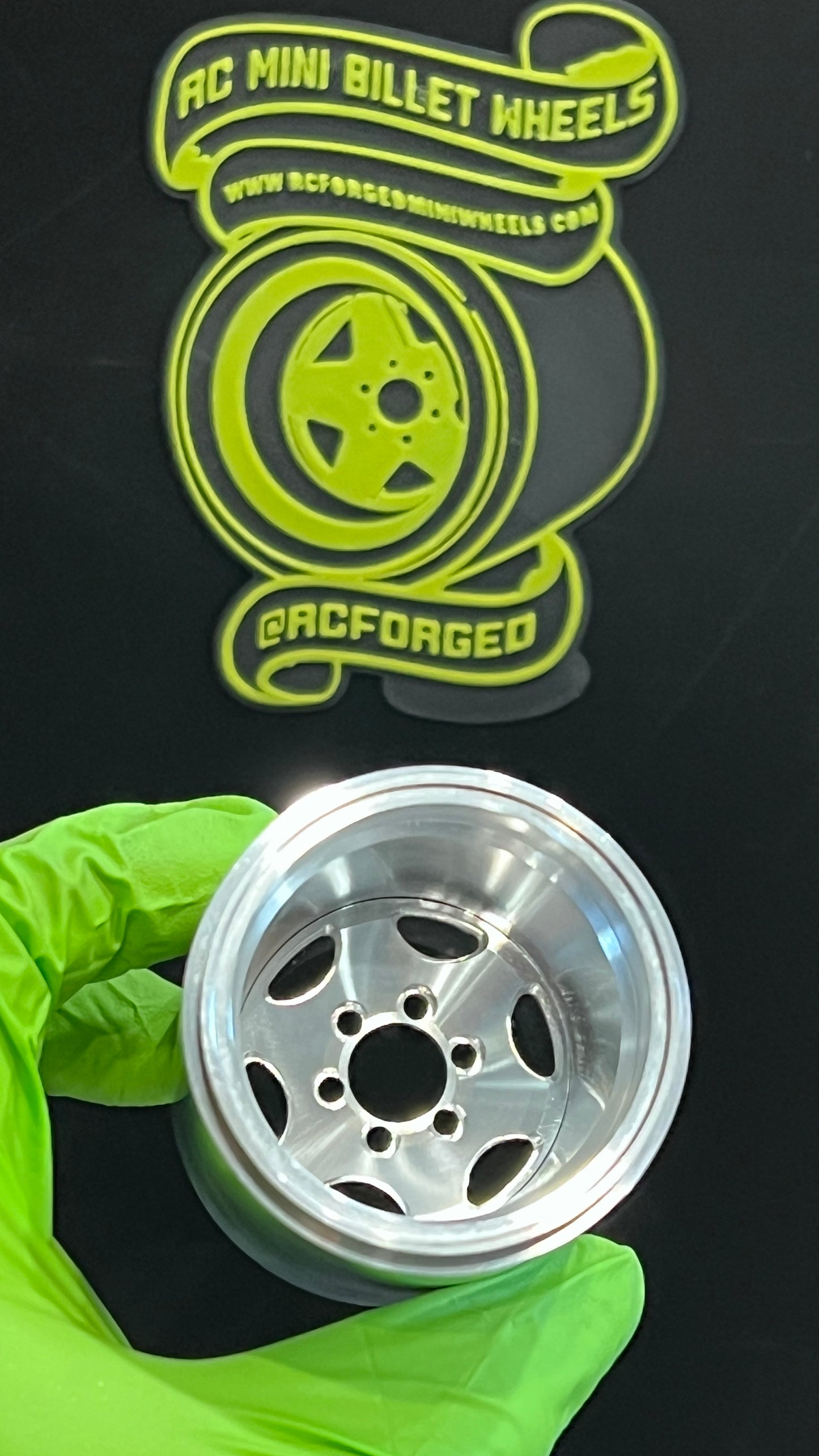 RCF-SIX Hole Ultra Deep Dish - Rear lock wheels