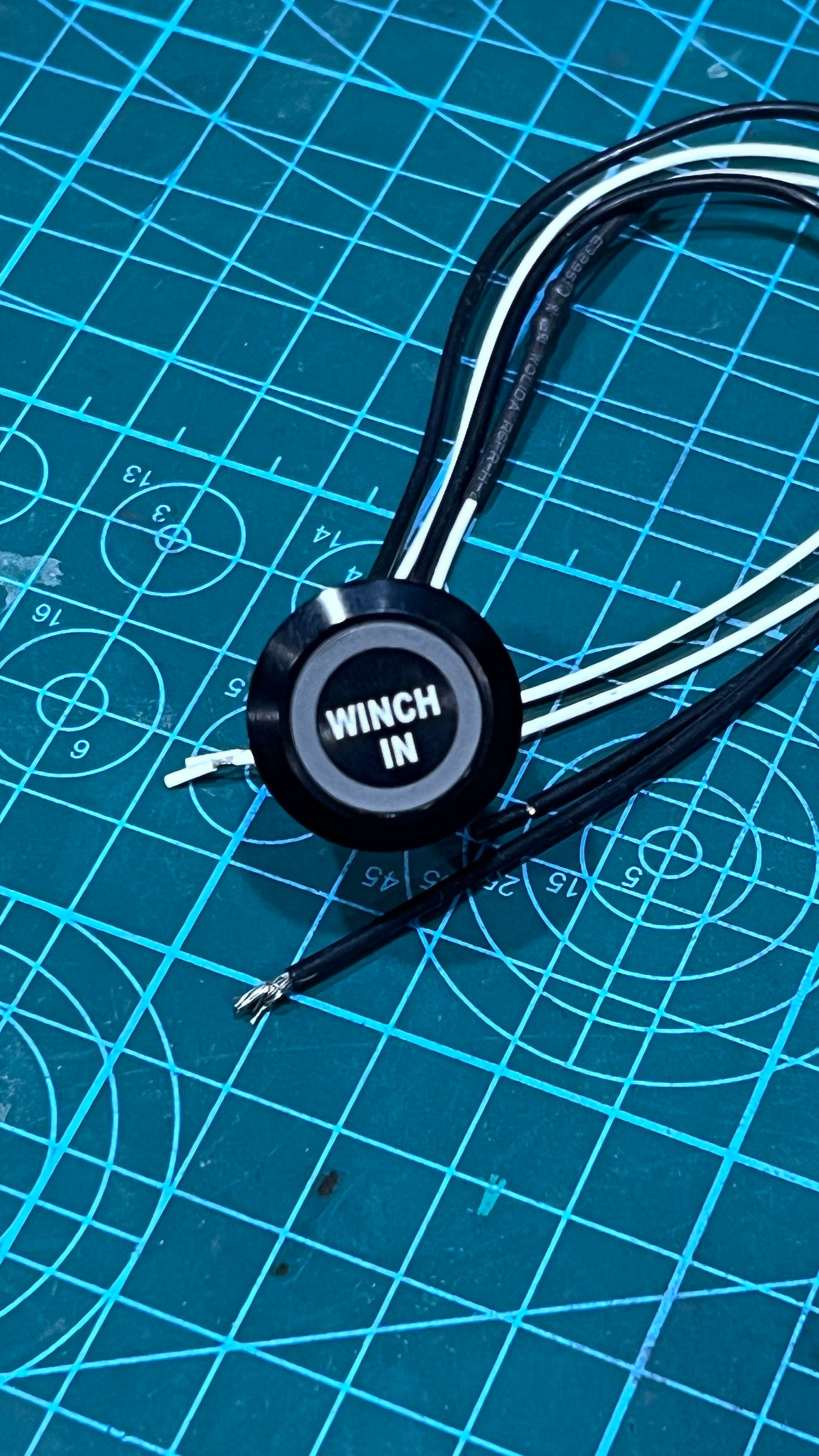 19 MM Billet Buttons - Carbon Fiber panel
