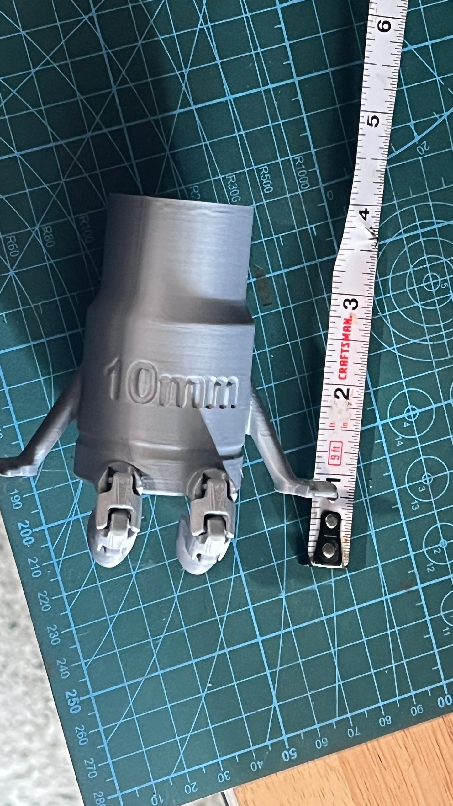 10mm Socket Buddy articulated desk figure