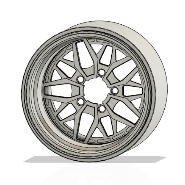 RCF4 Flat face - 1:10 scale