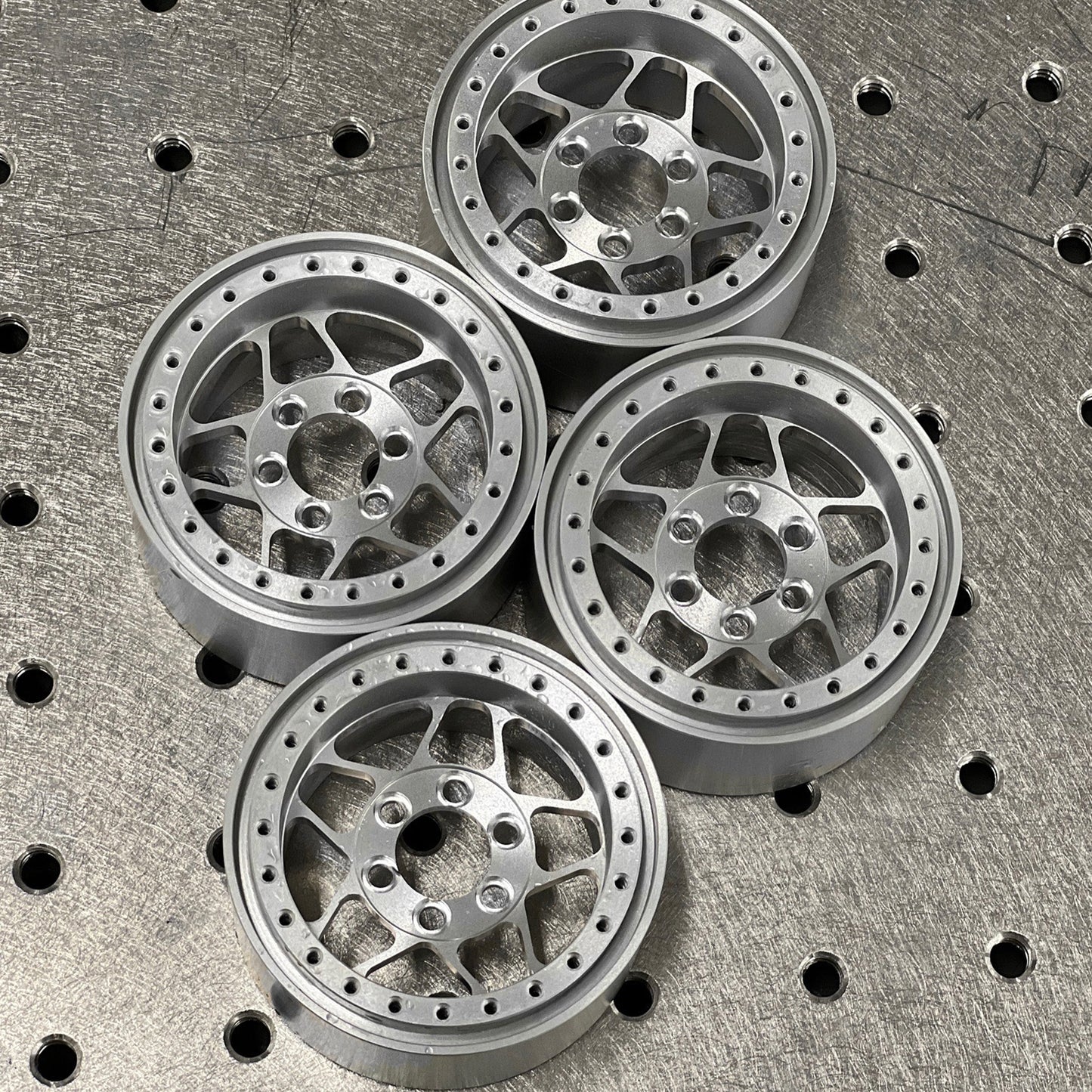 Aluminum 1:10 scale wheels