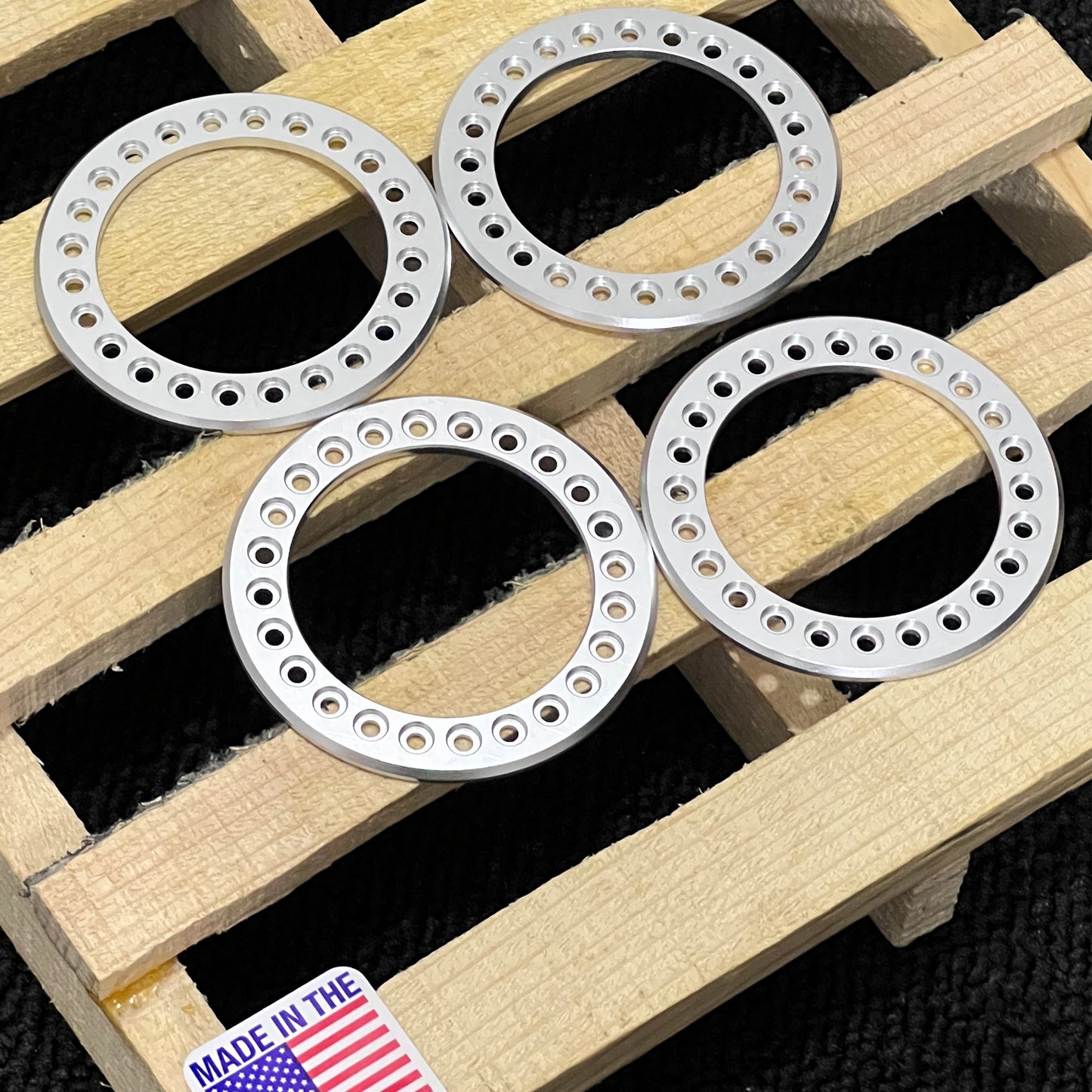 1.9" Beadlock Rings - Billet Aluminum