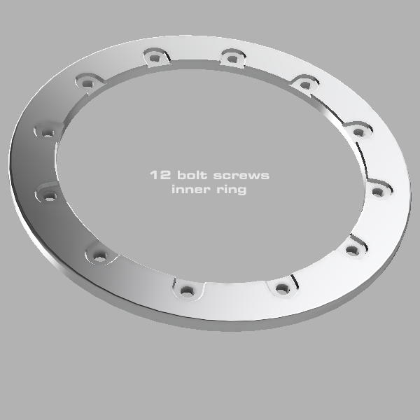 PRE-ORDER 2.2" Beadlock Rings - Billet Aluminum