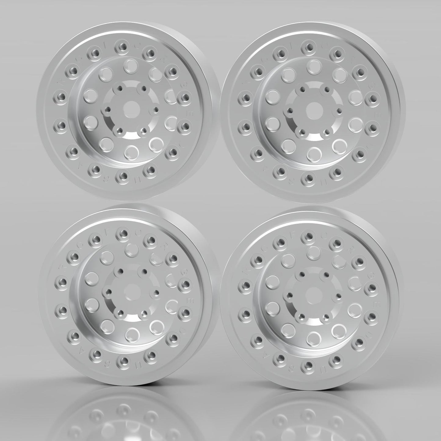 PRE-ORDER SCX24 Scale wheels - Sikander 10 Beadlock