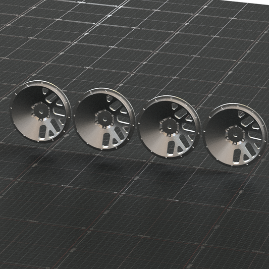 PRE-ORDER 1:10 (Qty 4) Billet Centers for 26'er hoops - 12mm Hex