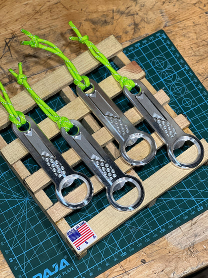 CNC Machined Aluminum Bottle Openers