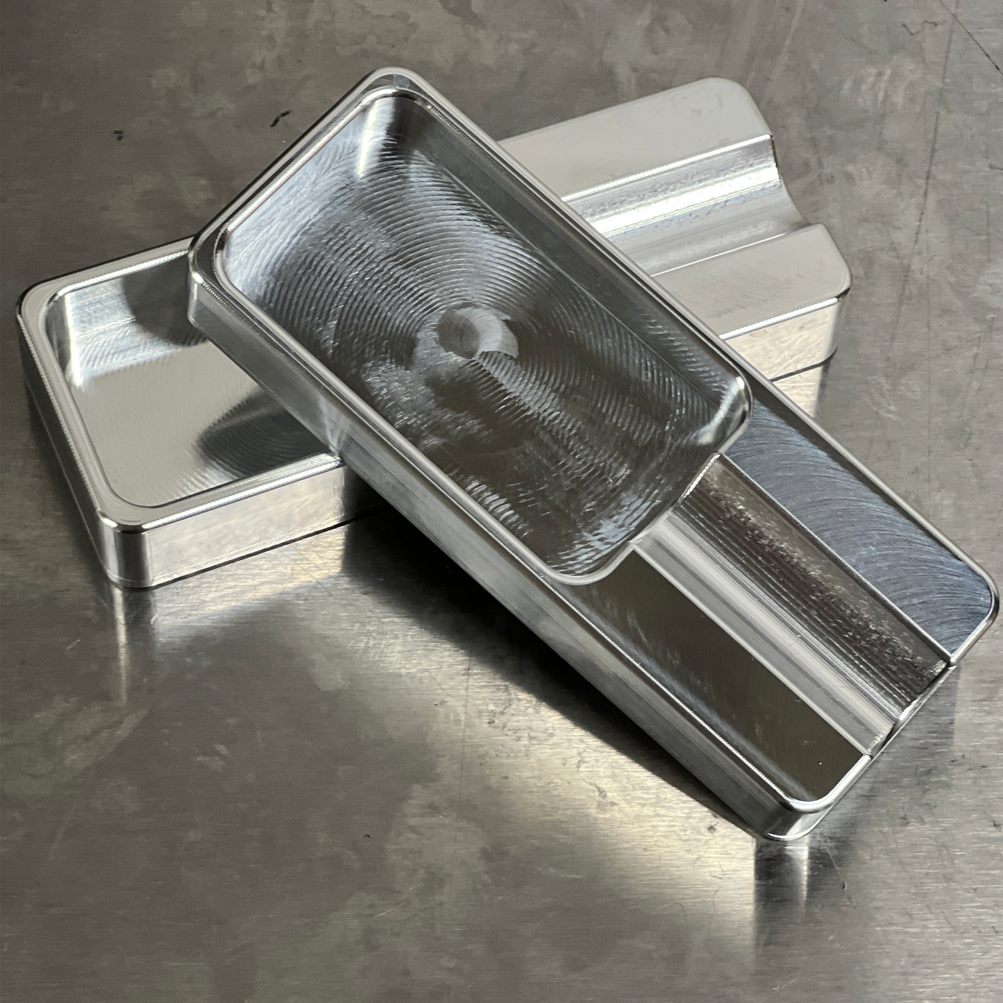 CNC Machined Aluminum Cigar Ash Tray