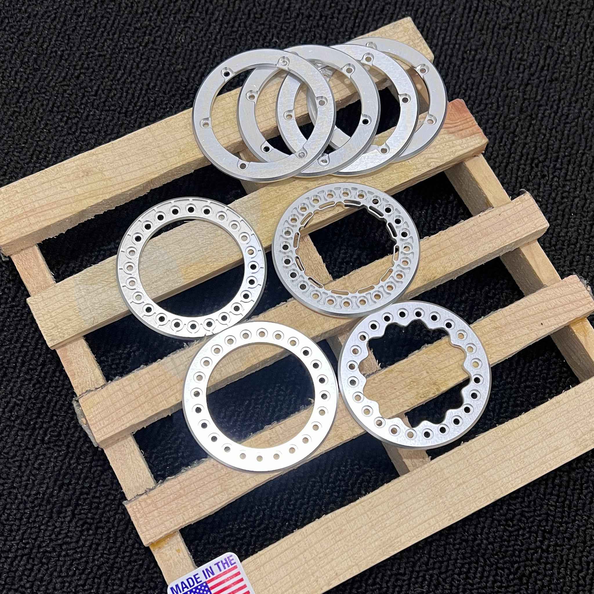 Aluminum Rims With Rings 1.9