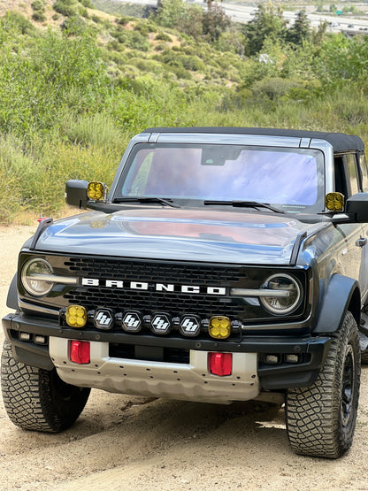 A-Pillar Spot Light Brackets - Ford Bronco 6G