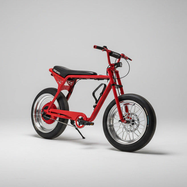 C. Customs Super73 Flash red bike