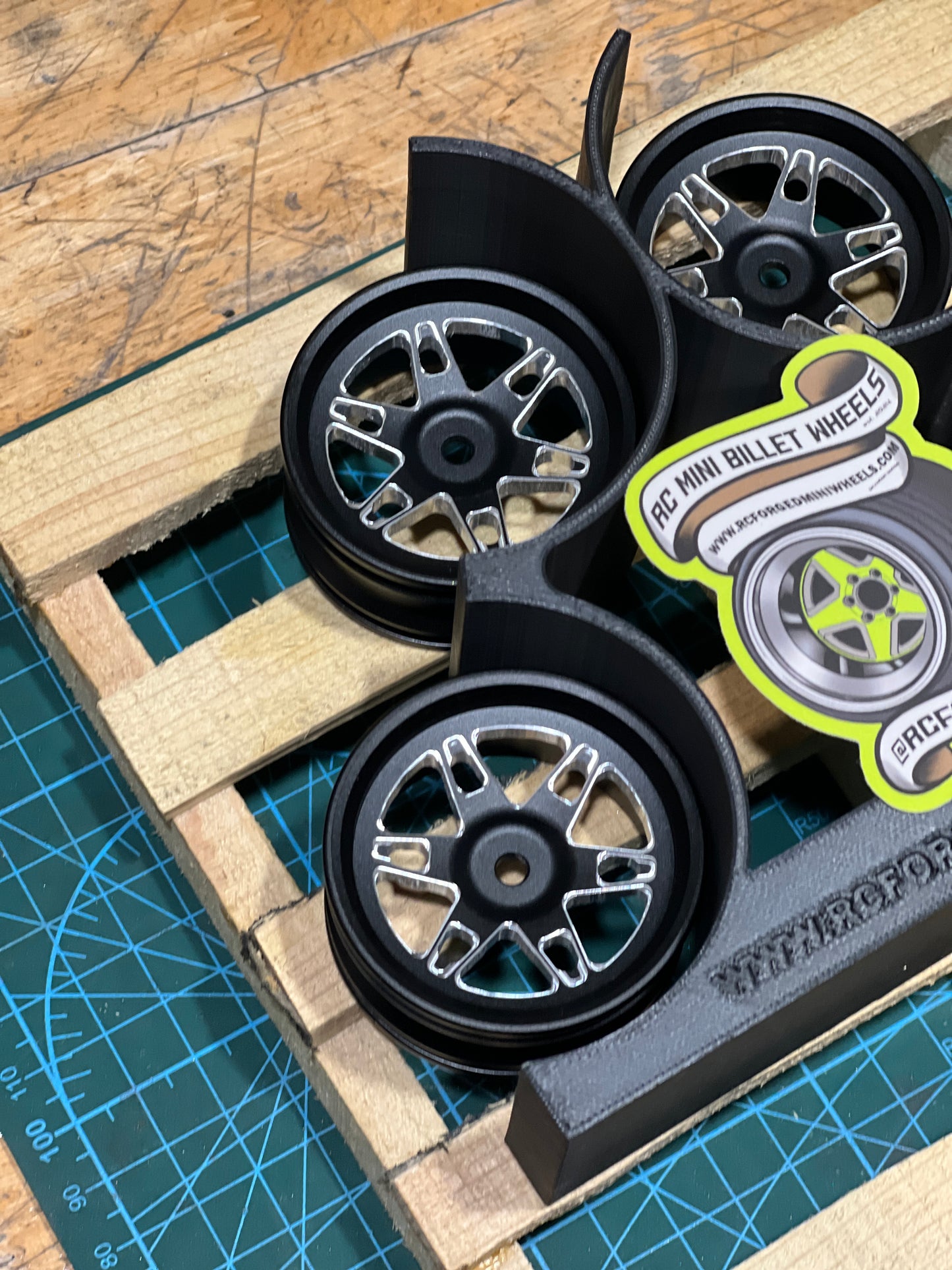 1:10 scale wheels rc forged