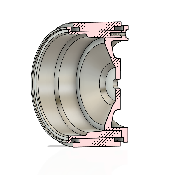 RCF11-V2 Ultra Deep Dish - Rear lock wheels