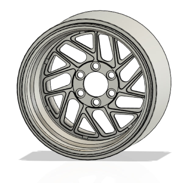 RCF5 - Rear lock wheels