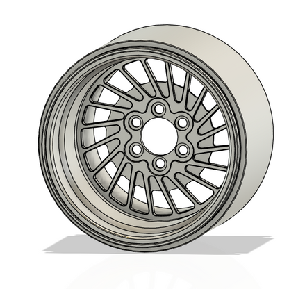 RCF7 Flat face - 1:10 scale
