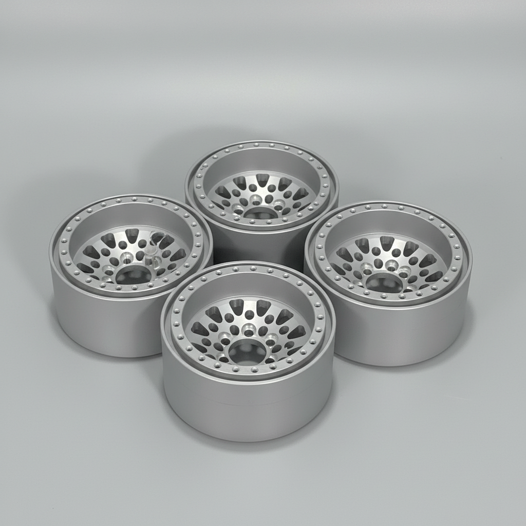 Aluminum 1:10 scale wheels