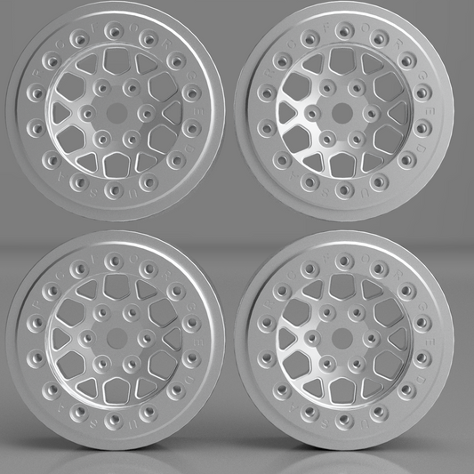 PRE-ORDER SCX24 Scale wheels - Sikander 30 Beadlock