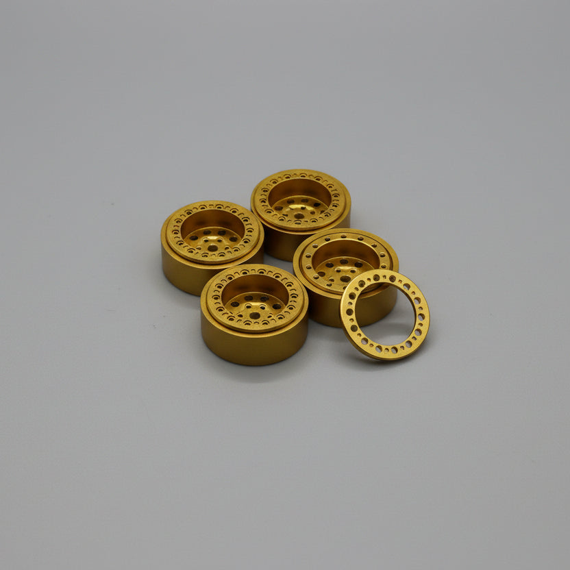RC forged gold wheels
