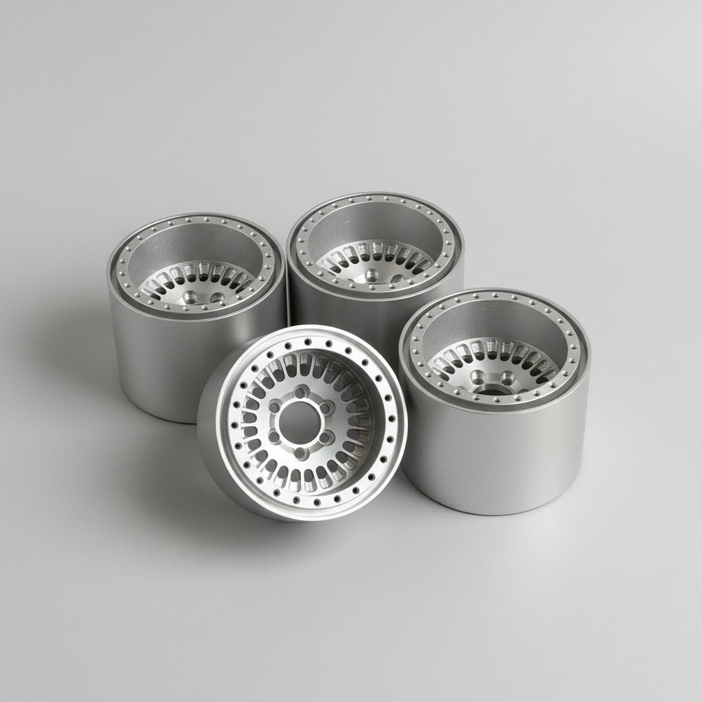 Aluminum 1:10 scale wheels