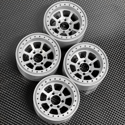Aluminum 1:10 scale wheels