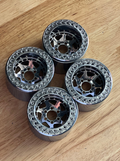 Aluminum 1:10 scale wheels