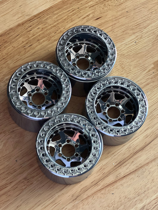 Aluminum 1:10 scale wheels