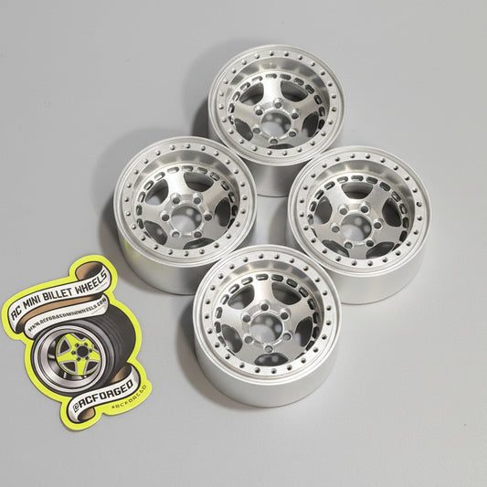 Aluminum 1:10 scale wheels