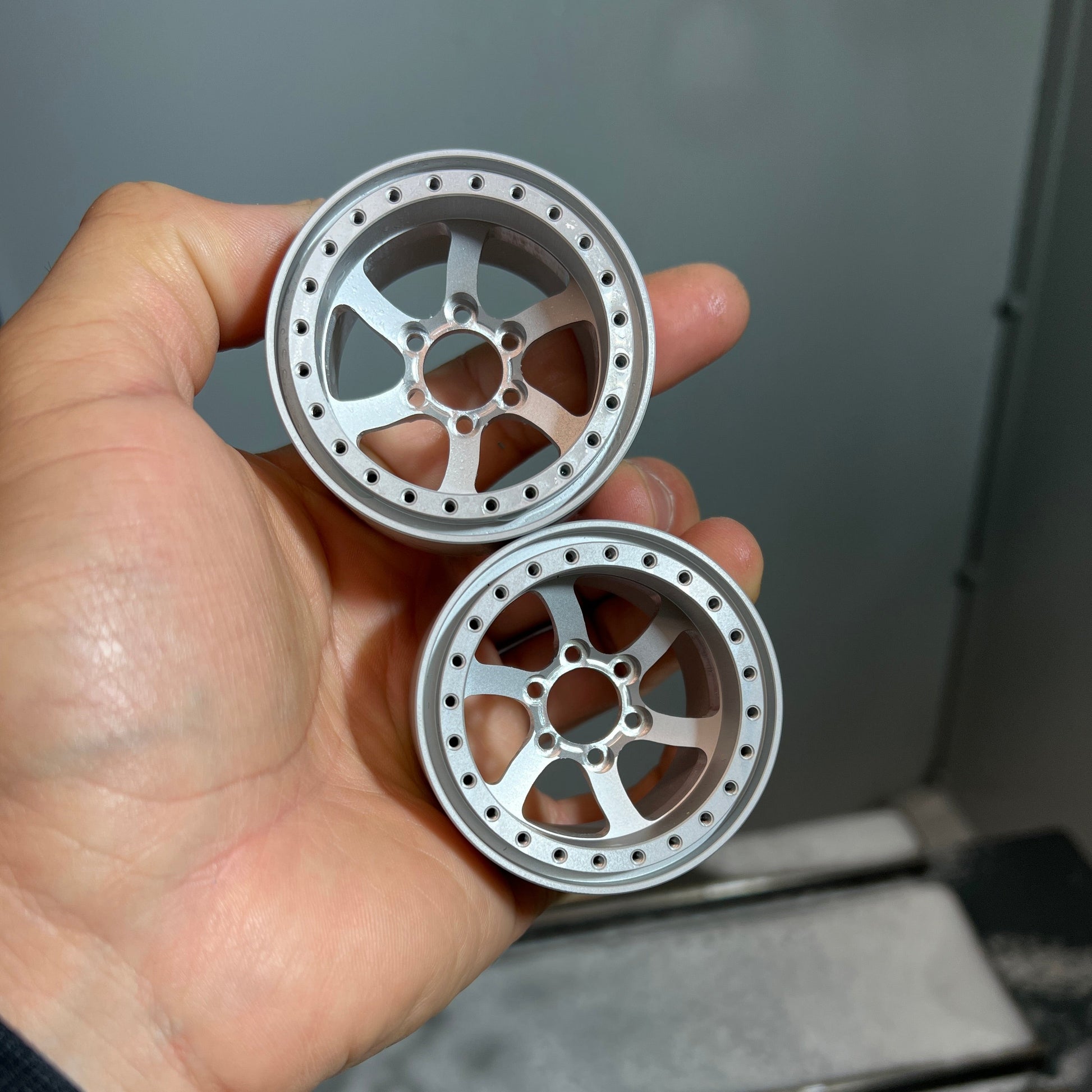 Minicoder Target Wheel Sikander 5(Directional) - 1:10 scale – RC Forged Mini Wheels