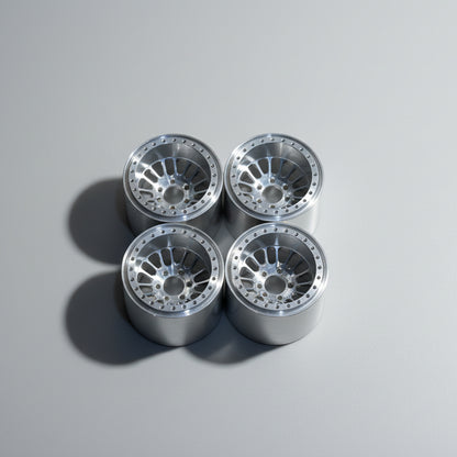 RC forged mini wheels 1:10 scale