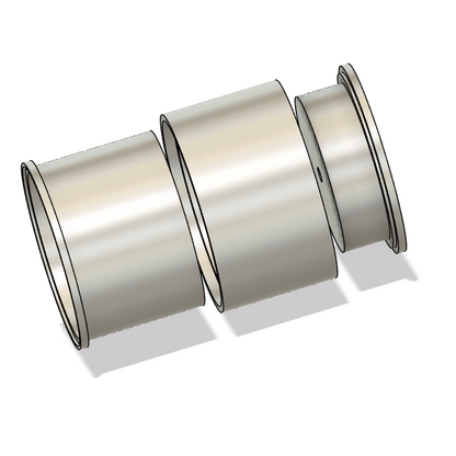 RCF7 Flat face - 1:10 scale