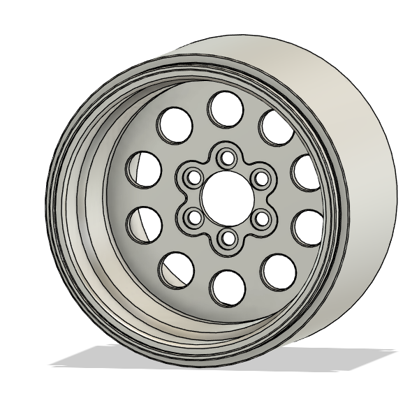 RCF2 - Rear lock wheels