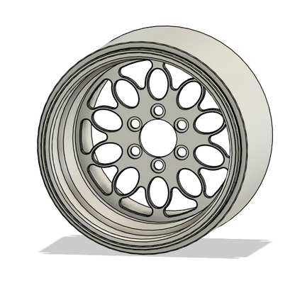 RCF3 Flat face - 1:10 scale