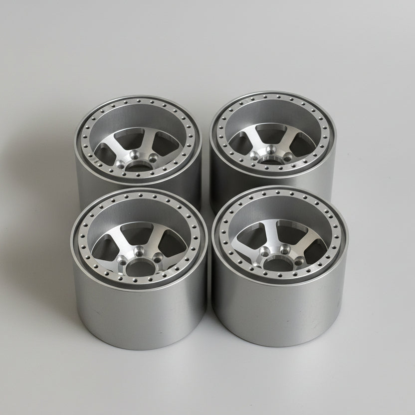 Aluminum 1:10 scale wheels