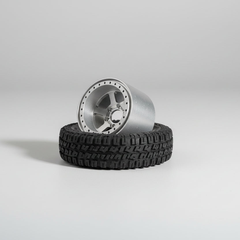 Aluminum 1:10 scale wheels