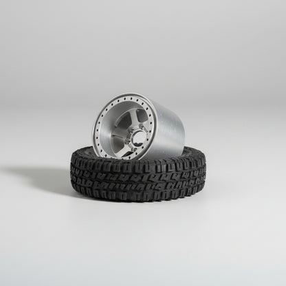 Aluminum 1:10 scale wheels