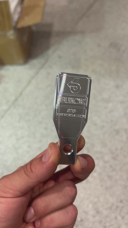 Abridor de botellas de latón mecanizado por CNC