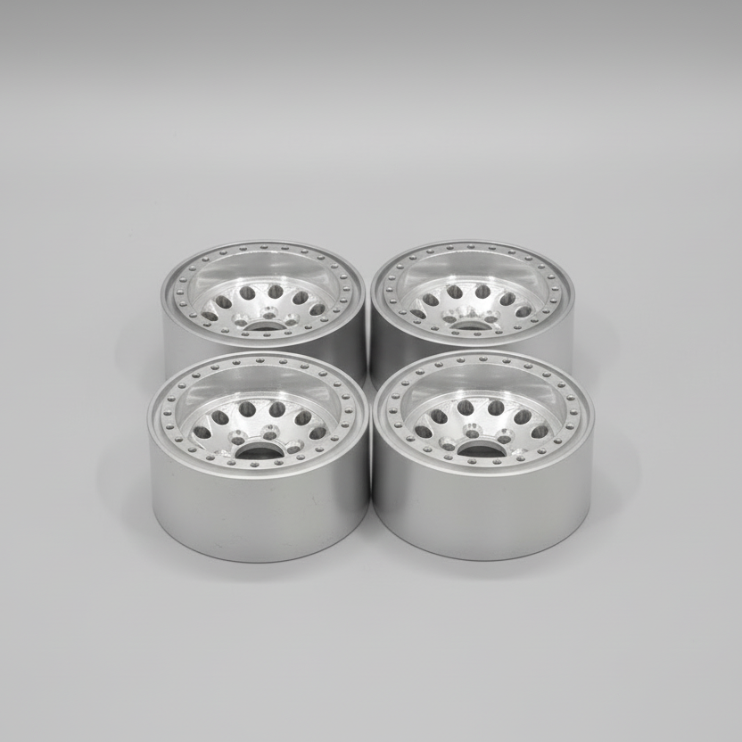 Aluminum 1:10 scale wheels